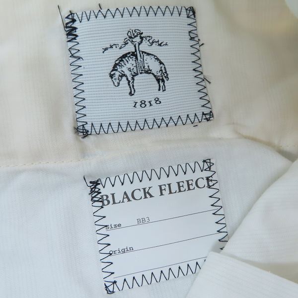 実際に弊社で買取させて頂いたBLACK FLEECE by Brooks Brothers/ブラックフリース ブルックスブラザーズ ストライプ柄 ハーフパンツ BB3の画像 2枚目