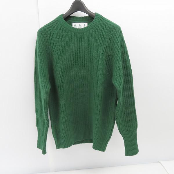 実際に弊社で買取させて頂いたBarbour/バブアー 丸首 ニット セーター/S