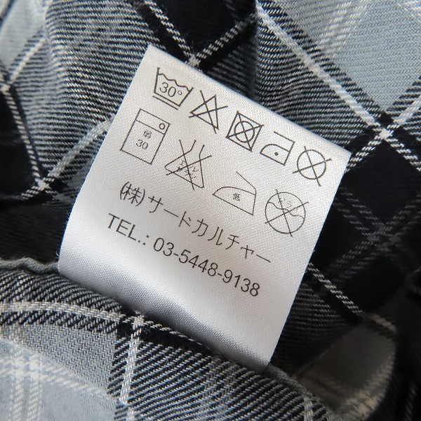 実際に弊社で買取させて頂いたGIVENCHY/ジバンシィ スター/星 プリント 長袖シャツ 37の画像 4枚目