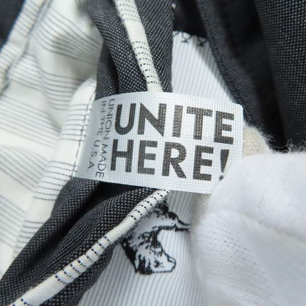 実際に弊社で買取させて頂いたBrooks Brothers/ブルックスブラザーズ 3Bテーラードジャケット ダークグレー系/BB3の画像 4枚目