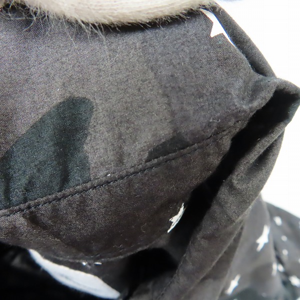 実際に弊社で買取させて頂いたuniform experiment/ユニフォームエクスペリメント CAMOUFLAGE STAR B.D SHIRT カモフラージュ BDシャツ UE-160134/3の画像 4枚目
