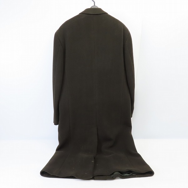 実際に弊社で買取させて頂いたGIORGIO ARMANI/ジョルジオアルマーニ ウール カシミア混 ロングコート/40の画像 1枚目