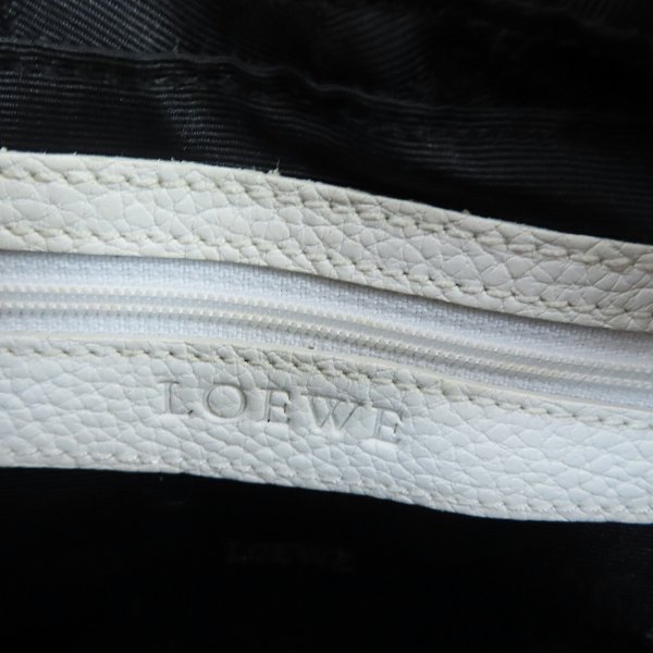 実際に弊社で買取させて頂いたLOEWE/ロエベ センダ レザーハンドバッグの画像 4枚目