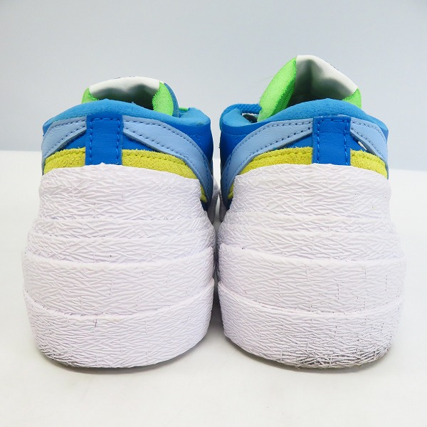 実際に弊社で買取させて頂いたKAWS×sacai×Nike/カウズ×サカイ×ナイキ Blazer Low Neptune Blue DM7901-400/27.0の画像 1枚目