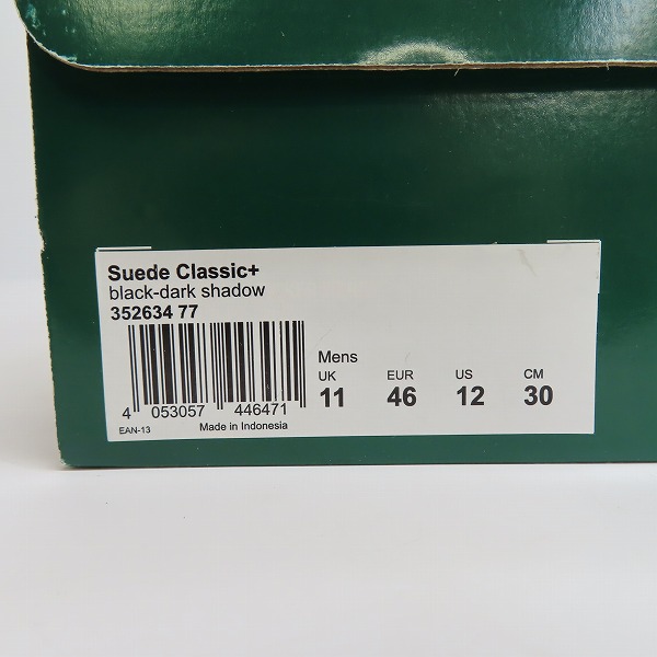 実際に弊社で買取させて頂いたPUMA/プーマ Suede Classic+ スウェードクラシックプラス 352634-77/30の画像 7枚目