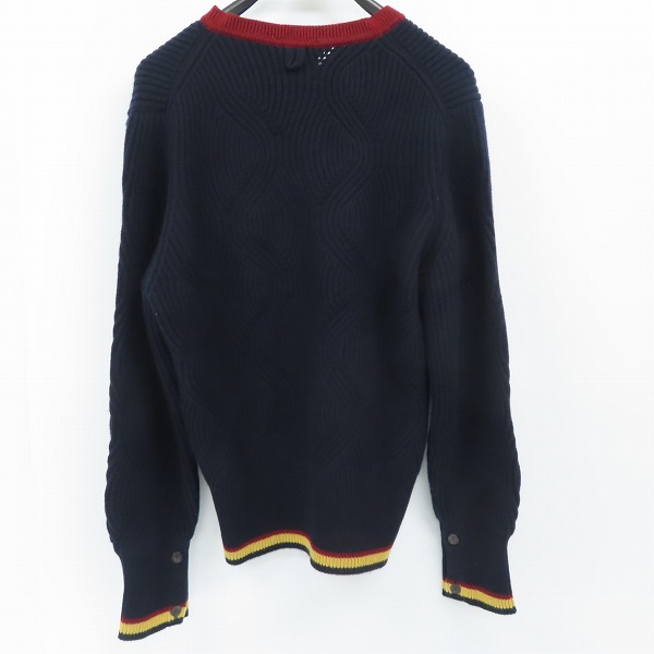 実際に弊社で買取させて頂いたBLACK FLEECE by Brooks Brothers/ブラックフリース ブルックスブラザーズ Vネックカシミヤニット/BB3の画像 1枚目