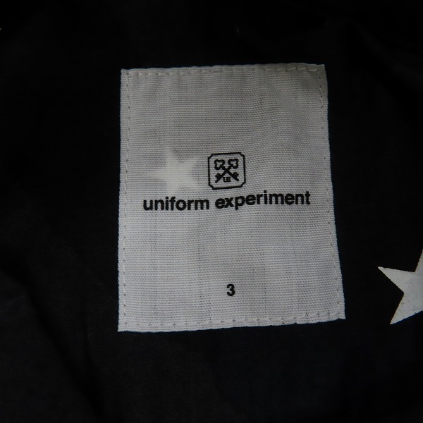 実際に弊社で買取させて頂いたuniform experiment/ユニフォームエクスペリメント CAMOUFLAGE STAR B.D SHIRT カモフラージュ BDシャツ UE-160134/3の画像 2枚目
