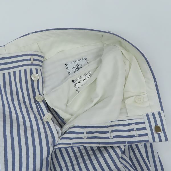 実際に弊社で買取させて頂いたBLACK FLEECE by Brooks Brothers/ブルックスブラザーズ ストライプジャケット/トラウザーズ/BB3の画像 7枚目