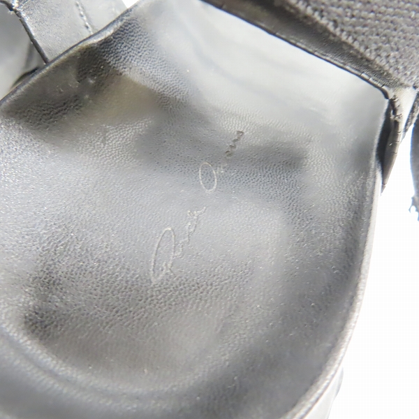 実際に弊社で買取させて頂いたRick Owens/リックオウエンス Tractor Sandal/トラクターサンダル RU19S2815 LBOCW/36の画像 6枚目