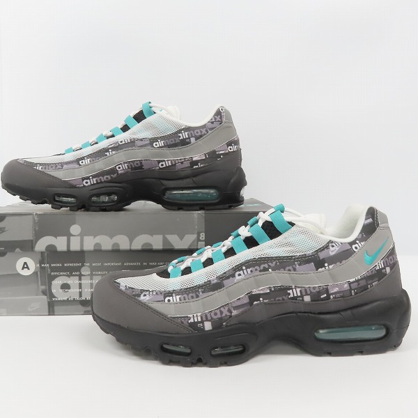 実際に弊社で買取させて頂いた【未使用】NIKE×atmos/ナイキ×アトモス AIR MAX 95 "WE LOVE NIKE"/エアマックス95 スニーカー  AQ0925-001/28の画像 3枚目