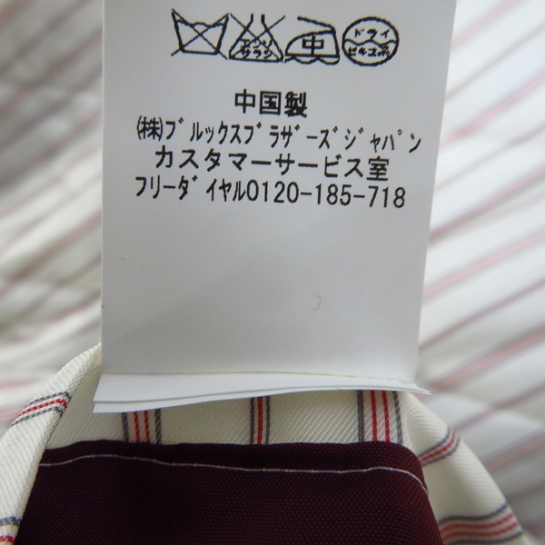 実際に弊社で買取させて頂いたBrooks Brothers/ブルックスブラザーズ ブルゾン/Mの画像 4枚目