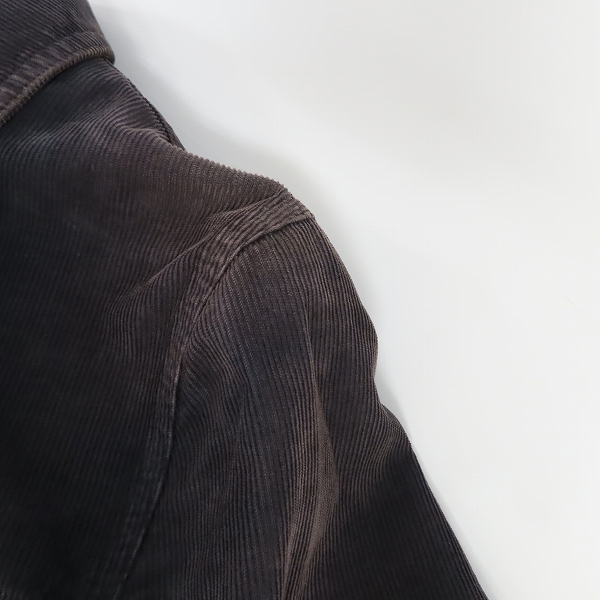実際に弊社で買取させて頂いたDIOR HOMME/ディオール オム Gジャン型 コーデュロイジャケット 44の画像 4枚目