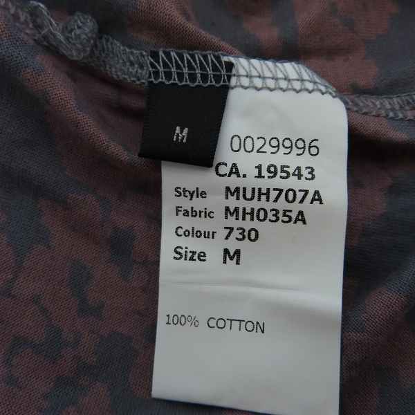 実際に弊社で買取させて頂いたMarc Jacobs/マークジェイコブス 総柄半袖Tシャツ Mの画像 3枚目