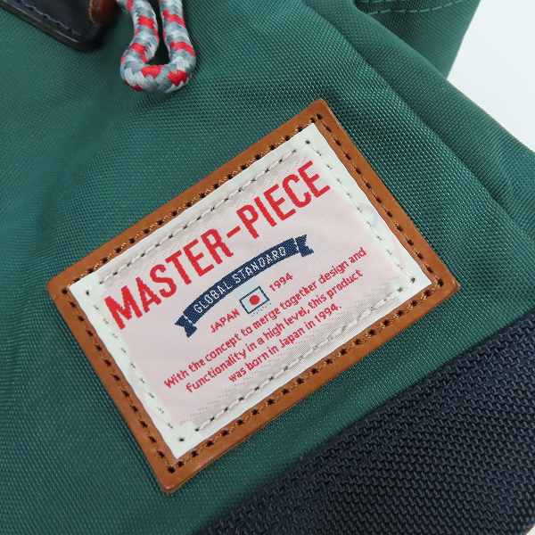 実際に弊社で買取させて頂いたMASTER-PIECE/マスターピース ショルダーバッグ グリーン 12933の画像 6枚目