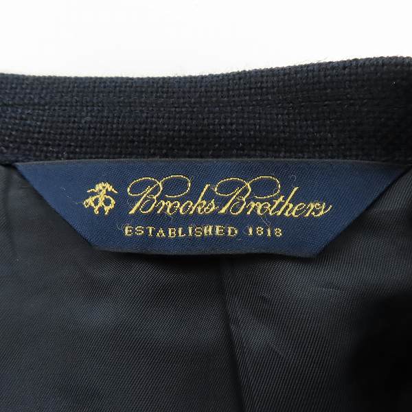 実際に弊社で買取させて頂いたBrooks Brothers/ブルックスブラザーズ モヘヤ混 3Bテーラードジャケット/42Sの画像 2枚目