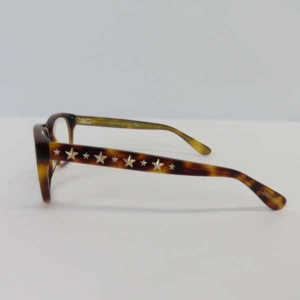 実際に弊社で買取させて頂いたJIMMY CHOO/ジミーチュウ スター 眼鏡/メガネフレーム 90 FGMの画像 1枚目