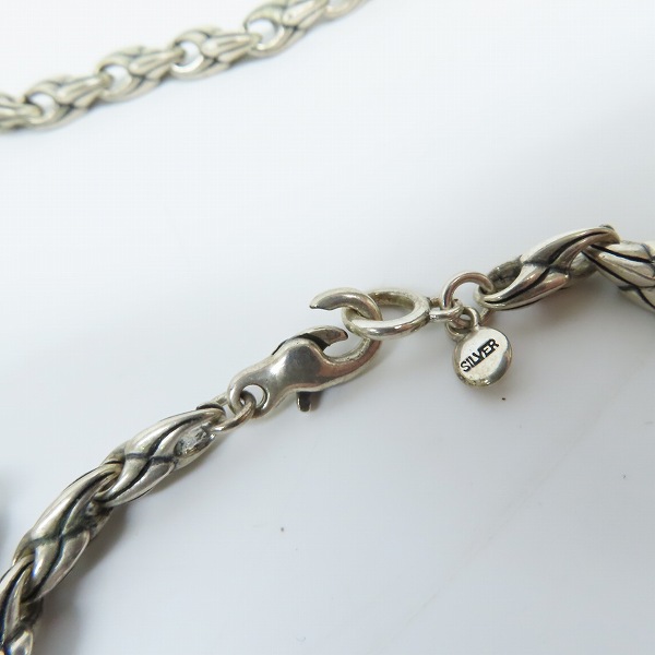 実際に弊社で買取させて頂いた【難有り/ギャラ付】Bloody Mary/ブラッディマリー Claw Link/クローリンクチェーン 60cmの画像 4枚目