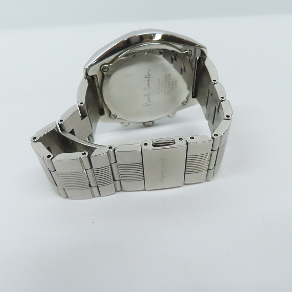 実際に弊社で買取させて頂いたPaulSmith/ポールスミス クロノグラフ クォーツ腕時計 0520-S092388の画像 2枚目