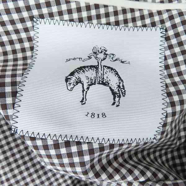 実際に弊社で買取させて頂いたBLACK FLEECE by Brooks Brothers/ブラックフリース ブルックスブラザーズ ギンガムチェック3Bジャケット/BB3の画像 3枚目