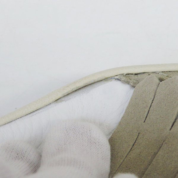 実際に弊社で買取させて頂いたBLACK FLEECE BY BROOKS BROTHERS/ブルックスブラザーズ クリケット スニーカー/8の画像 6枚目