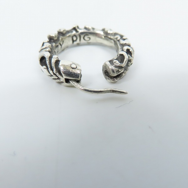 実際に弊社で買取させて頂いたCRAZY PIG/クレイジーピッグ シルバーピアスの画像 4枚目