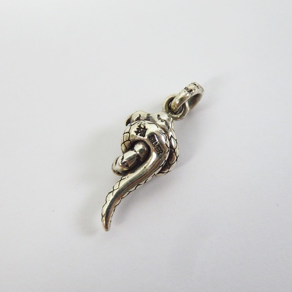 実際に弊社で買取させて頂いた【ギャラ付】Bloody Mary/ブラッディマリー  鵺 NUE チャーム ペンダントの画像 2枚目