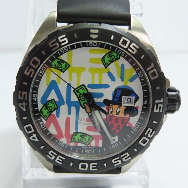 実際に弊社で買取させて頂いたTAG HEUER/タグホイヤー F1 アレック・モノポリー スペシャルエディション WAZ1119.FT8023の画像 1枚目