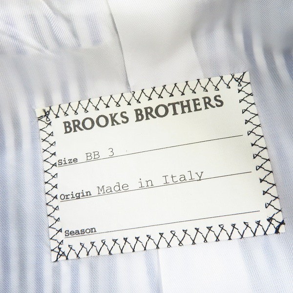 実際に弊社で買取させて頂いたBROOKS BROTHERS/ブルックスブラザーズ ストライプ2Bジャケット/BB3の画像 2枚目