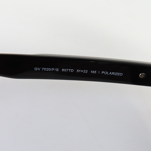 実際に弊社で買取させて頂いたGIVENCHY/ジバンシィ POLARIZED 偏光レンズサングラス GV 7020/F/S 807TDの画像 4枚目