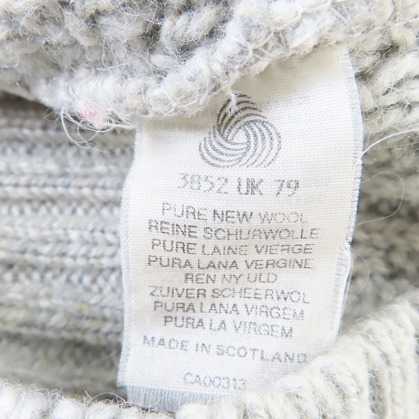 実際に弊社で買取させて頂いたBurberry's/バーバリーズ ケーブルニットセーター/Mの画像 3枚目