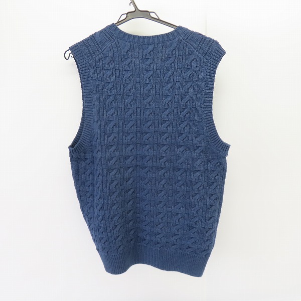 実際に弊社で買取させて頂いたBrooks Brothers/ブルックスブラザーズ ケーブルニット ベスト Lの画像 1枚目