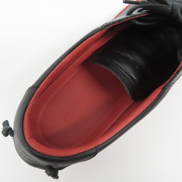 実際に弊社で買取させて頂いたGIVENCHY/ジバンシー レザーローカットスニーカーの画像 4枚目