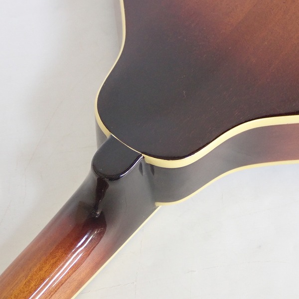 実際に弊社で買取させて頂いた★Epiphone/エピフォン MM-30 Mandolin/フラットマンドリン ハードケース付きの画像 8枚目