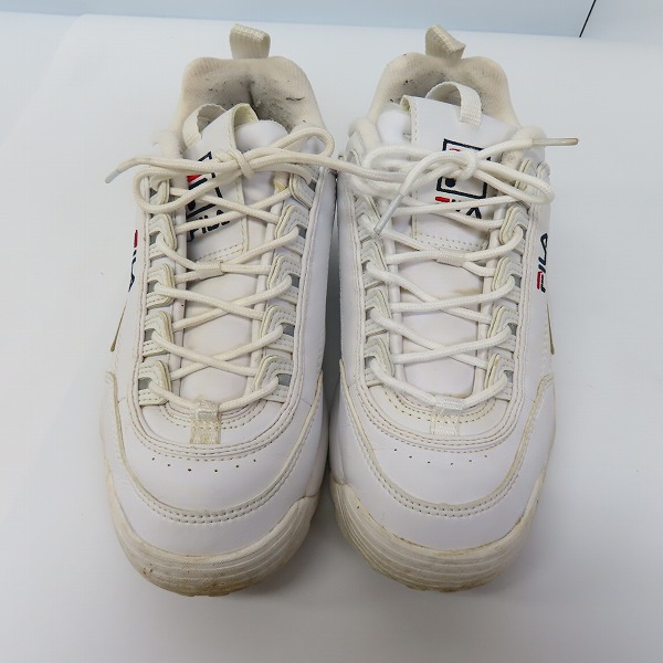 実際に弊社で買取させて頂いたFILA/フィラ DISRUPTOR 2/ディスラプター 2 スニーカー FS1HTA1071X WWT/24.5