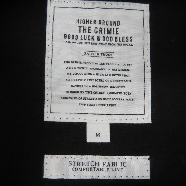 実際に弊社で買取させて頂いたCRIMIE/クライミー CHINO JACKET 龍刺繍 スイングトップ C1H1-JK07/Mの画像 2枚目