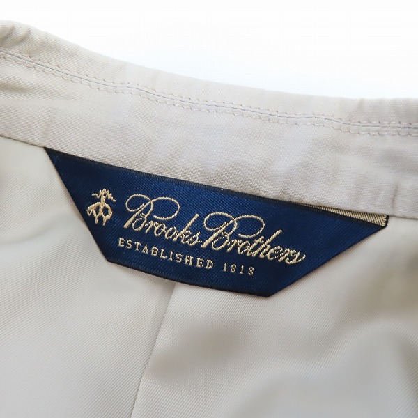 実際に弊社で買取させて頂いたBROOKS BROTHERS/ブルックスブラザーズ 3B テーラードジャケット/42shtの画像 2枚目