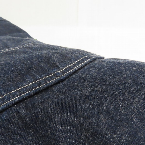 実際に弊社で買取させて頂いたSUGAR CANE/シュガーケーン　デニムハーフパンツ  ボタンフライ SC51841 の画像 6枚目