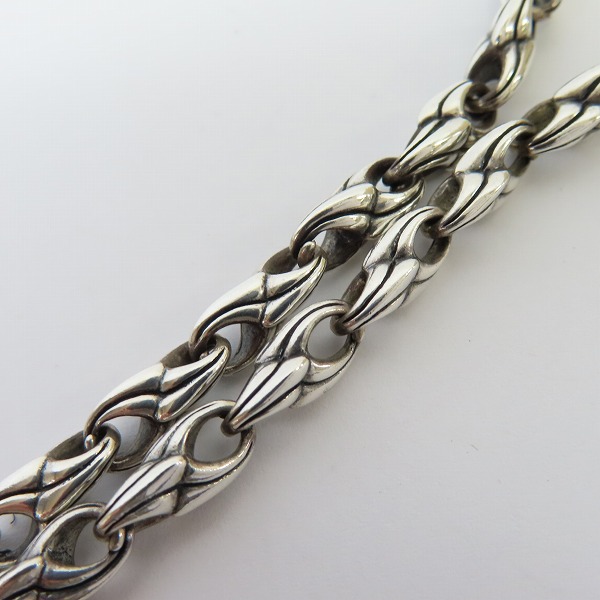 実際に弊社で買取させて頂いた【ギャラ付】Bloody Mary/ブラッディマリー Claw Link/クローリンクチェーン 50cmの画像 1枚目