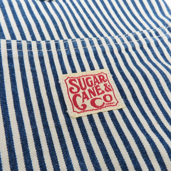 実際に弊社で買取させて頂いたSUGARCANE/シュガーケーン ヒッコリーペインターパンツ SC40587の画像 4枚目