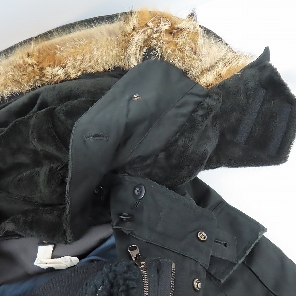 実際に弊社で買取させて頂いたwjk/ダブルジェイケイ M-52 ミリタリージャケット/モッズコート ボアライナー付き 114 ct01/の画像 6枚目