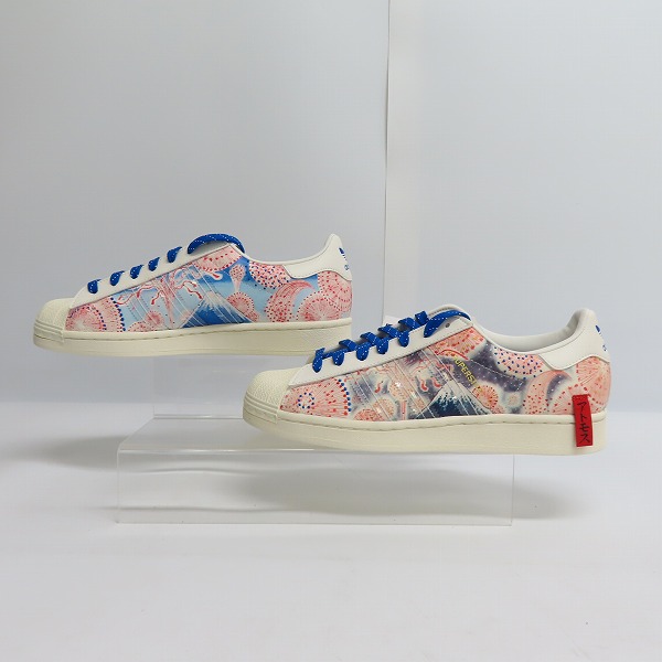 実際に弊社で買取させて頂いた【未使用】ADIDAS ORIGINALS  × atmos アディダス オリジナルス×アトモス SST atmos SUPERSTAR "Mt. FUJI" GX7791/27の画像 3枚目