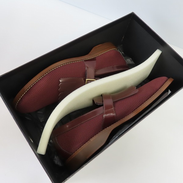 実際に弊社で買取させて頂いたPaul Smith/ポールスミス タッセルローファー レザーシューズ/7の画像 7枚目