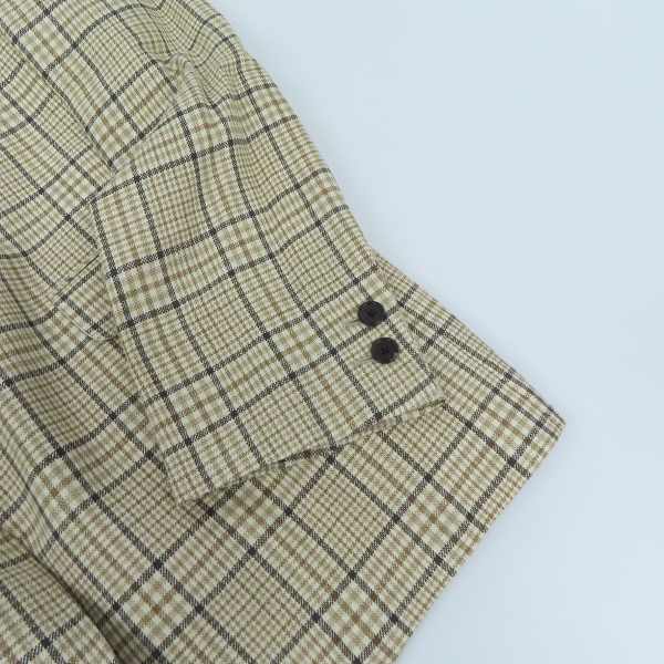 実際に弊社で買取させて頂いたBLACK FLEECE by Brooks Brothers/ブラックフリース ブルックスブラザーズ チェック3Bテーラードジャケット/BB3の画像 6枚目