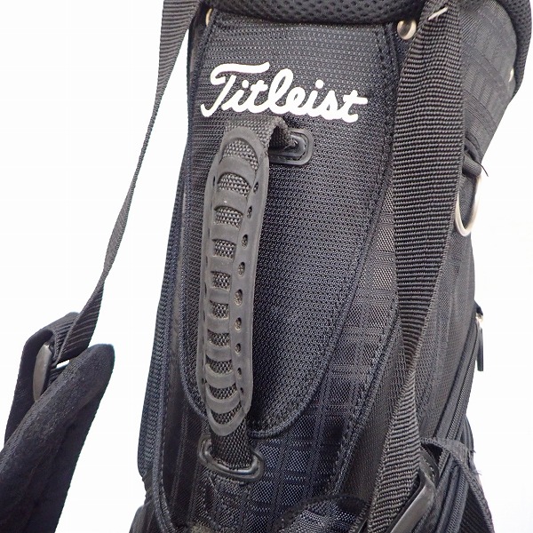 実際に弊社で買取させて頂いたTitleist/タイトリスト 7分割スタンドキャディバッグ  ブラックの画像 4枚目