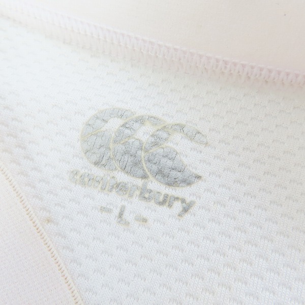 実際に弊社で買取させて頂いたcanterbury/カンタベリー ラグビー ワールドカップ2019 日本代表 ホーム ユニフォーム/ゲームジャージ/Lの画像 2枚目