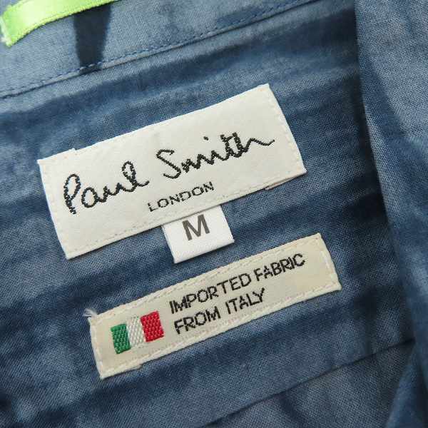 実際に弊社で買取させて頂いたPaul Smith/ポールスミス コットン 半袖シャツ/Mの画像 2枚目