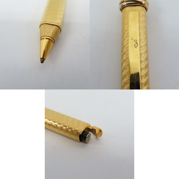 実際に弊社で買取させて頂いたCartier/カルティエ トリニティ キャップ式 ボールペンの画像 6枚目