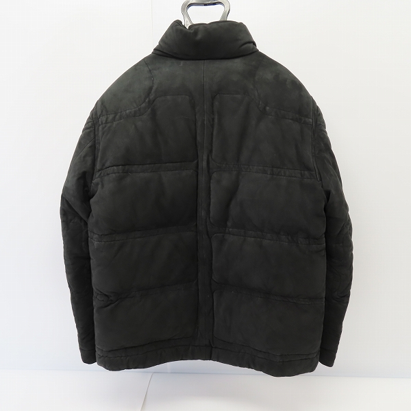 実際に弊社で買取させて頂いたHUGO BOSS/ヒューゴボス カーフレザーダウンジャケット/50の画像 1枚目