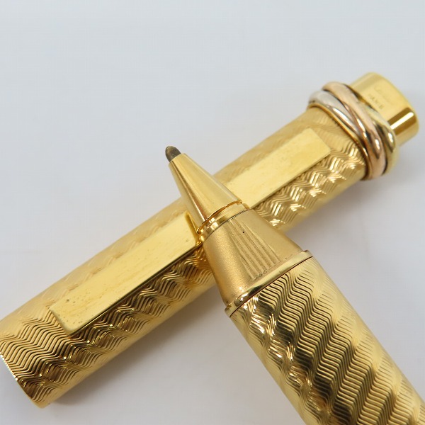 実際に弊社で買取させて頂いたCartier/カルティエ トリニティ キャップ式 ボールペン