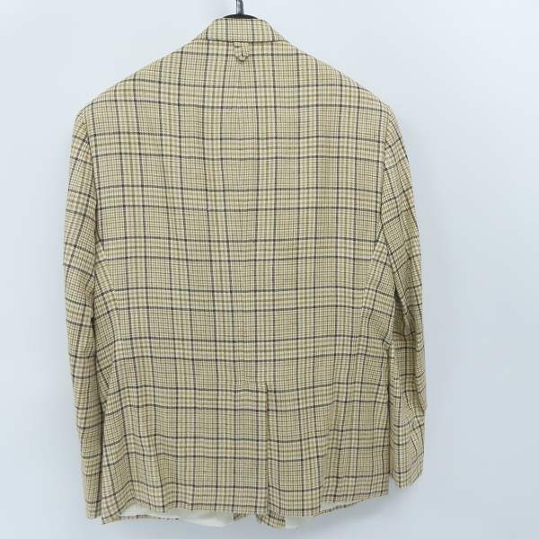 実際に弊社で買取させて頂いたBLACK FLEECE by Brooks Brothers/ブラックフリース ブルックスブラザーズ チェック3Bテーラードジャケット/BB4の画像 1枚目